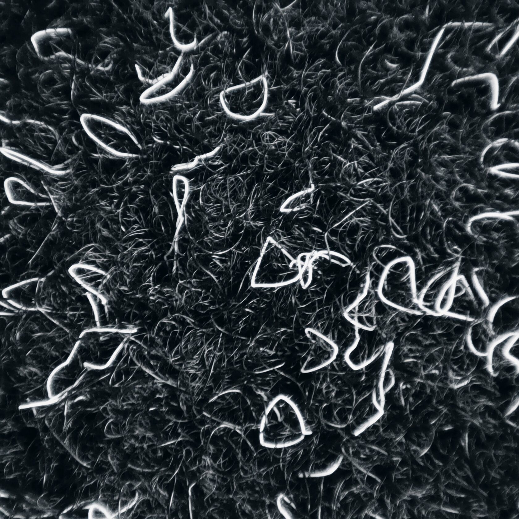 Ковровая плитка "Bonkeel" Storm NP Black (500*500*4,6 мм) — купить в Саратове