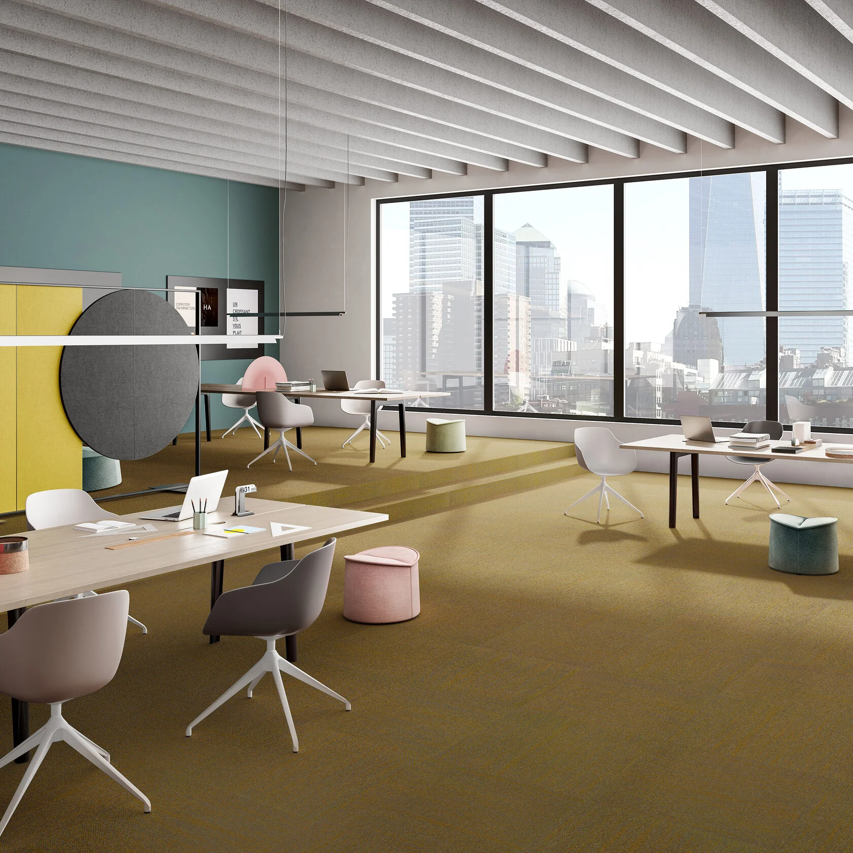 Ковровая плитка Marvel Tile 97 (500*500*6 мм) — купить в Саратове