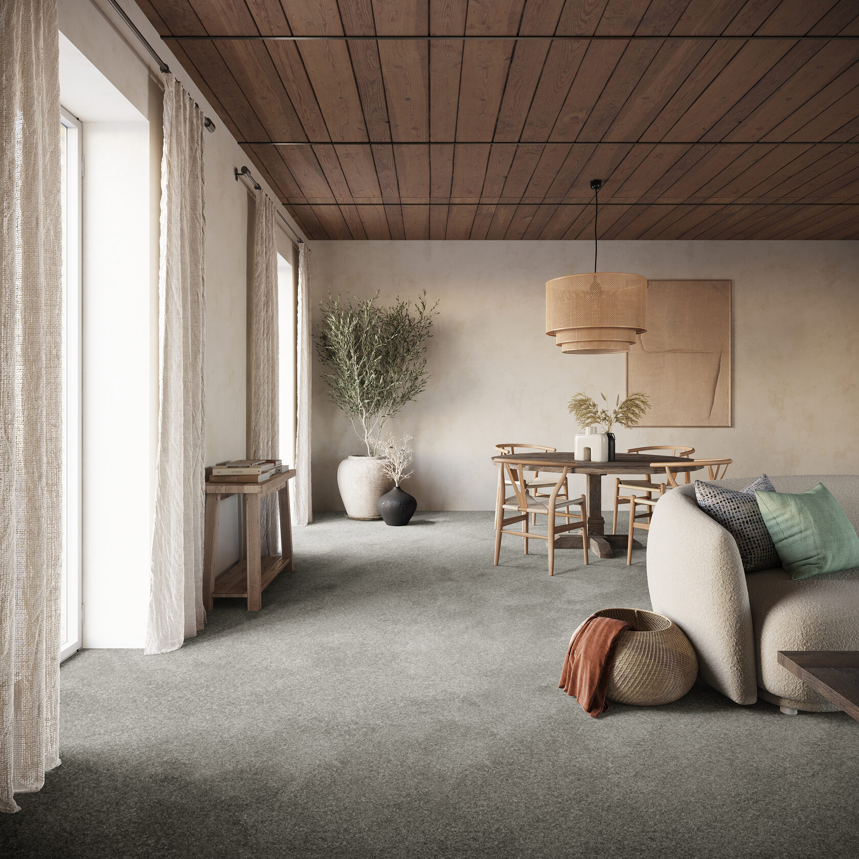 Ковровая плитка "Bonkeel" Spartacus 92 (750*280*19,5 мм) — купить в Саратове