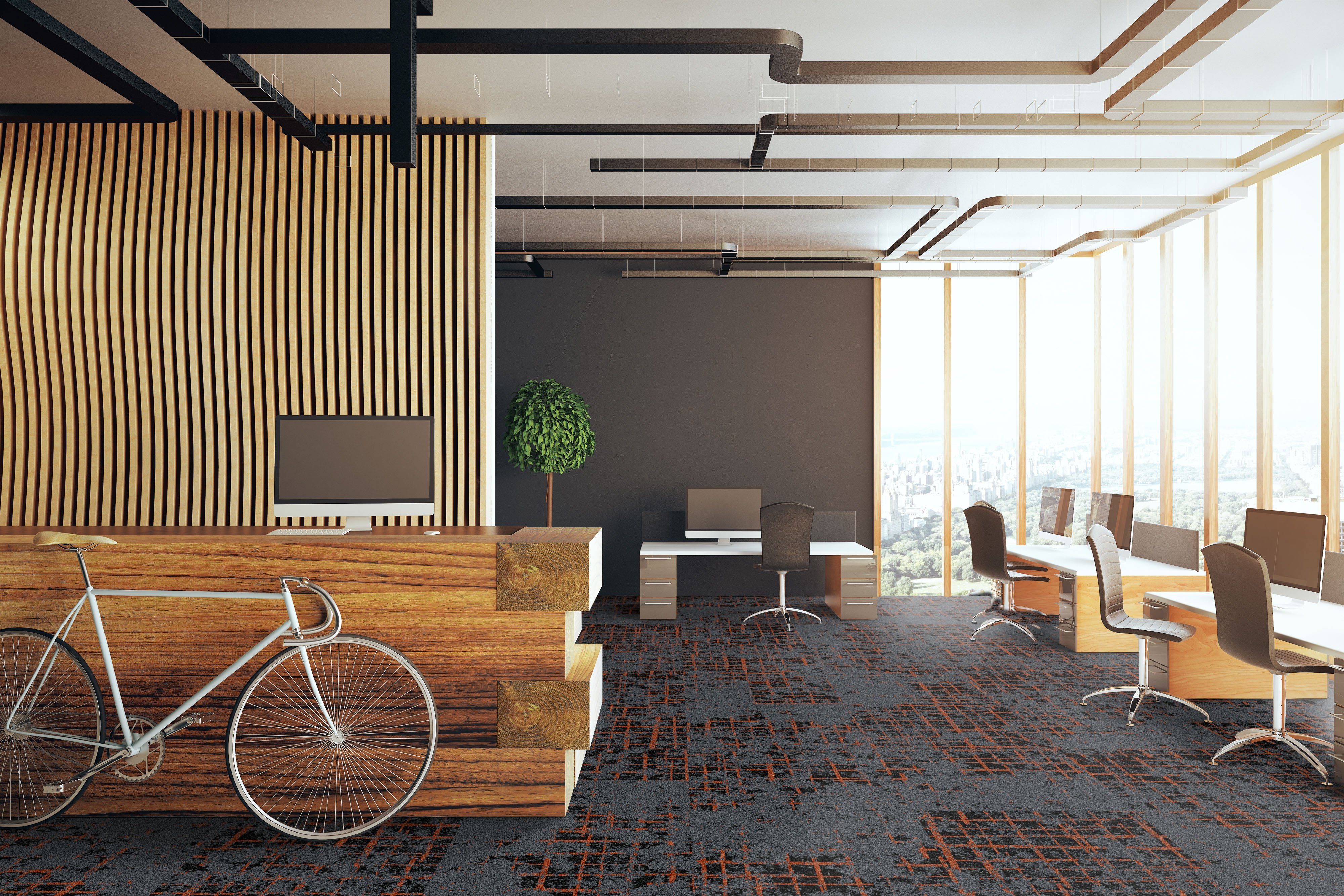 Ковровая плитка Macro Tile 91 (500*500*5 мм) — купить в Саратове