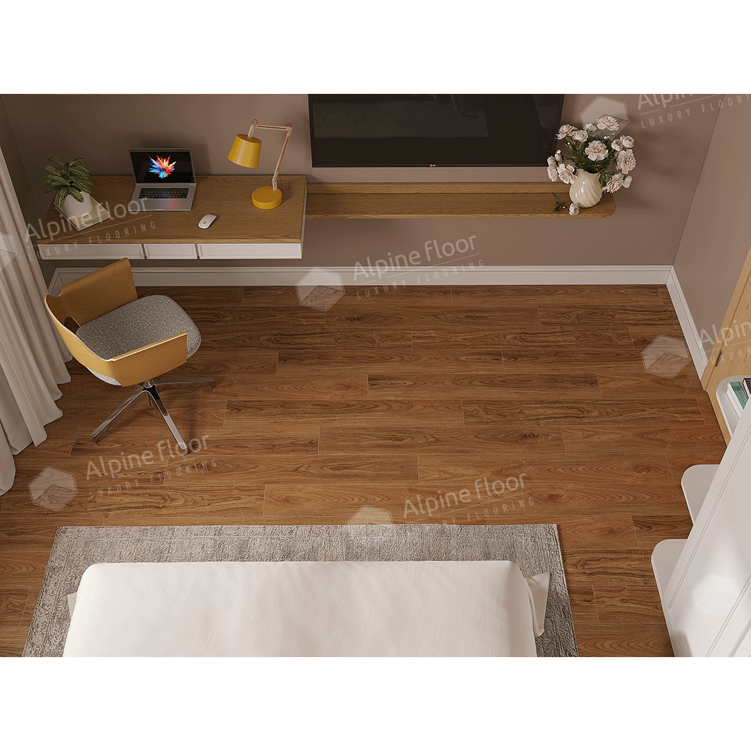 SPC ламинат "Alpine Floor" Орех Маррон Классик (1220*183*4 мм) — купить в Саратове
