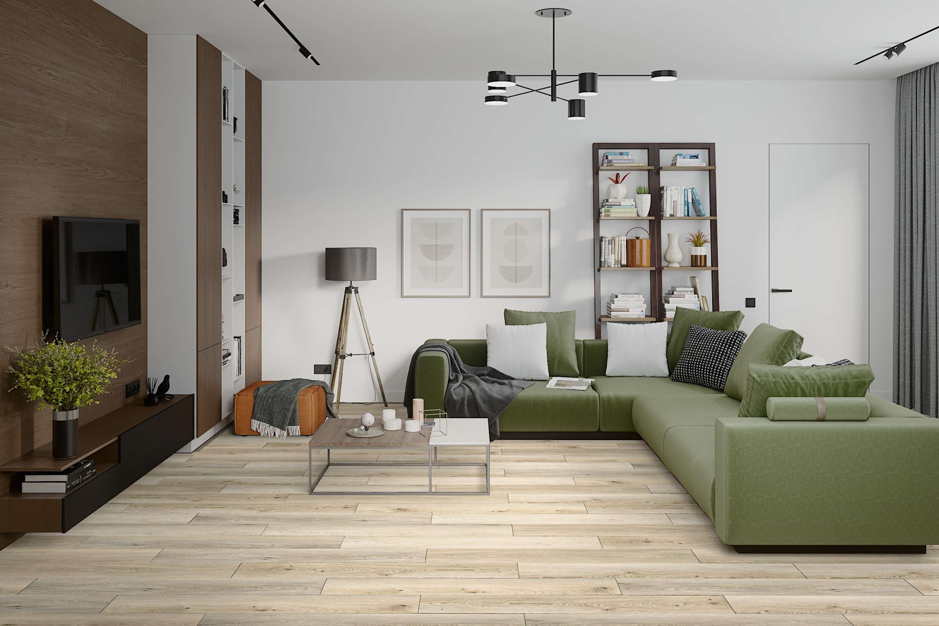 SPC ламинат «Damy Floor» Дуб Кавказский (1220*180*4 мм) — купить в Саратове