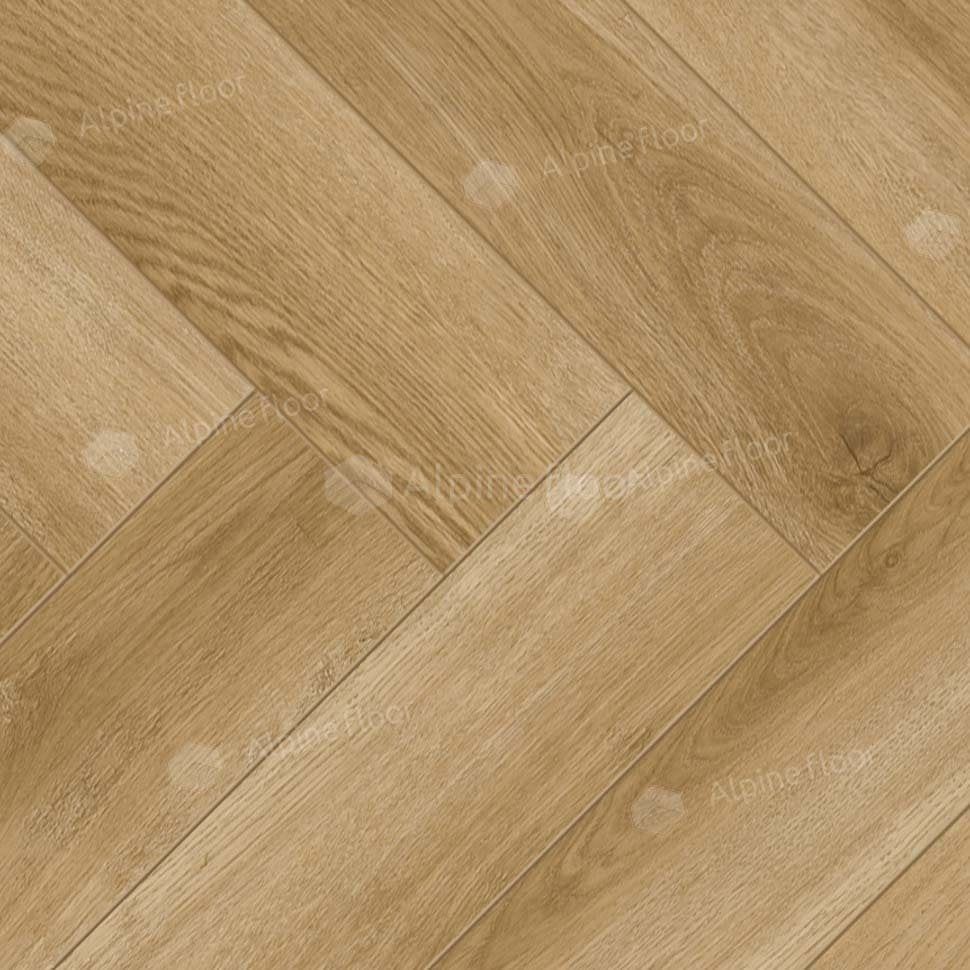 Ламинат "Alpine Floor" Herringbone Дуб Эльзас (606*101*8 мм) — купить в Саратове