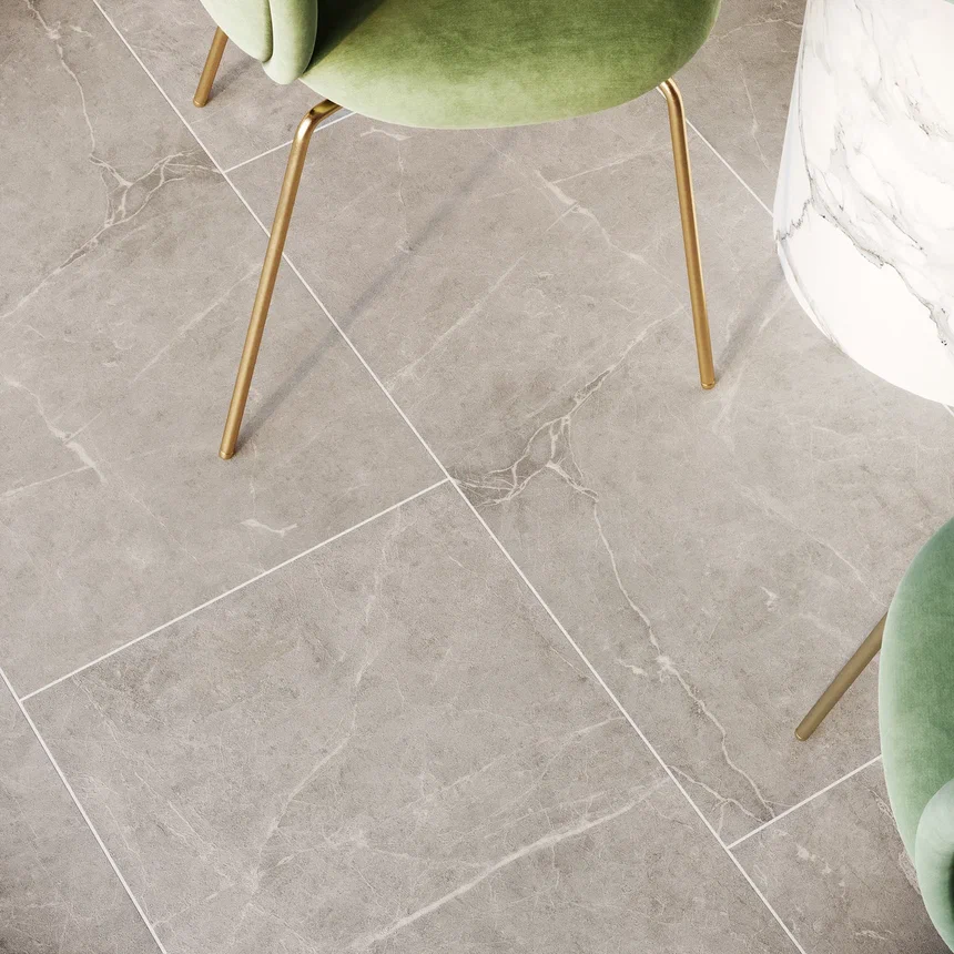 Кварцвиниловая плитка "Invictus" Hudson Stone Silver (914*457*2,5мм) — купить в Саратове