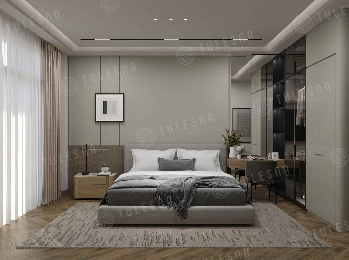 Кварцвиниловая плитка LVT "Tulesna"  Divino (590*118*2,5 мм) — купить в Саратове