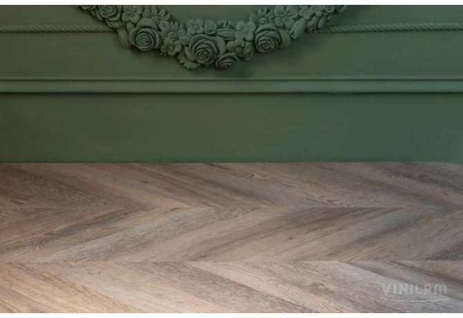 Кварц-винил Шеврон Шампань (690*115*2,5 мм) — купить в Саратове