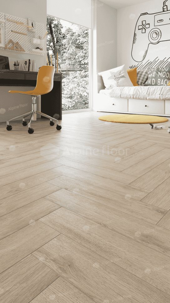 Виниловый ламинат "Alpine Floor" Parquet Light Дуб Медия (600*125*4 мм) — купить в Саратове