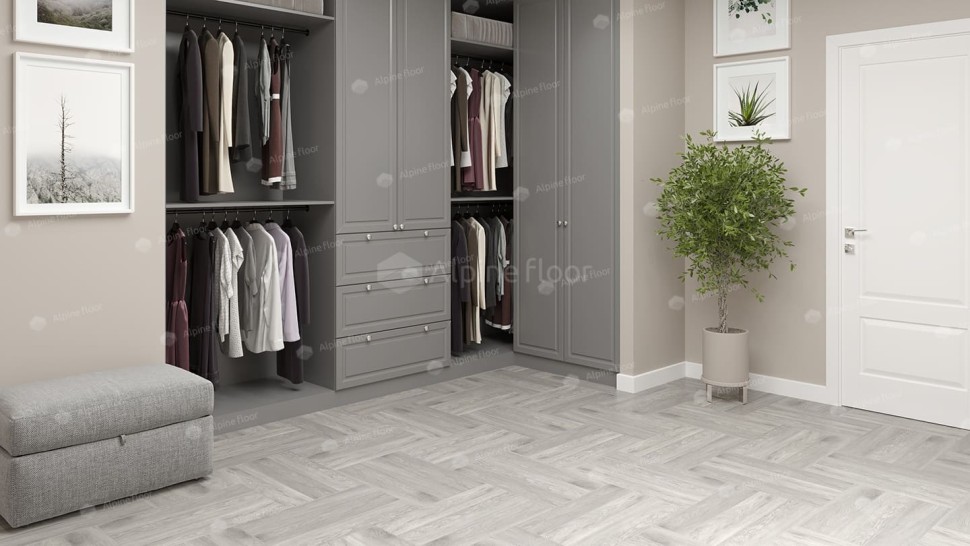 Виниловая плитка "Alpine Floor" Parquet LVT Дуб Полис (590*118*2,5 мм) — купить в Саратове