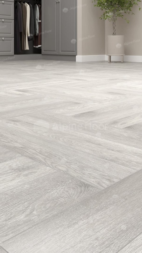 Виниловая плитка "Alpine Floor" Parquet LVT Дуб Полис (590*118*2,5 мм) — купить в Саратове