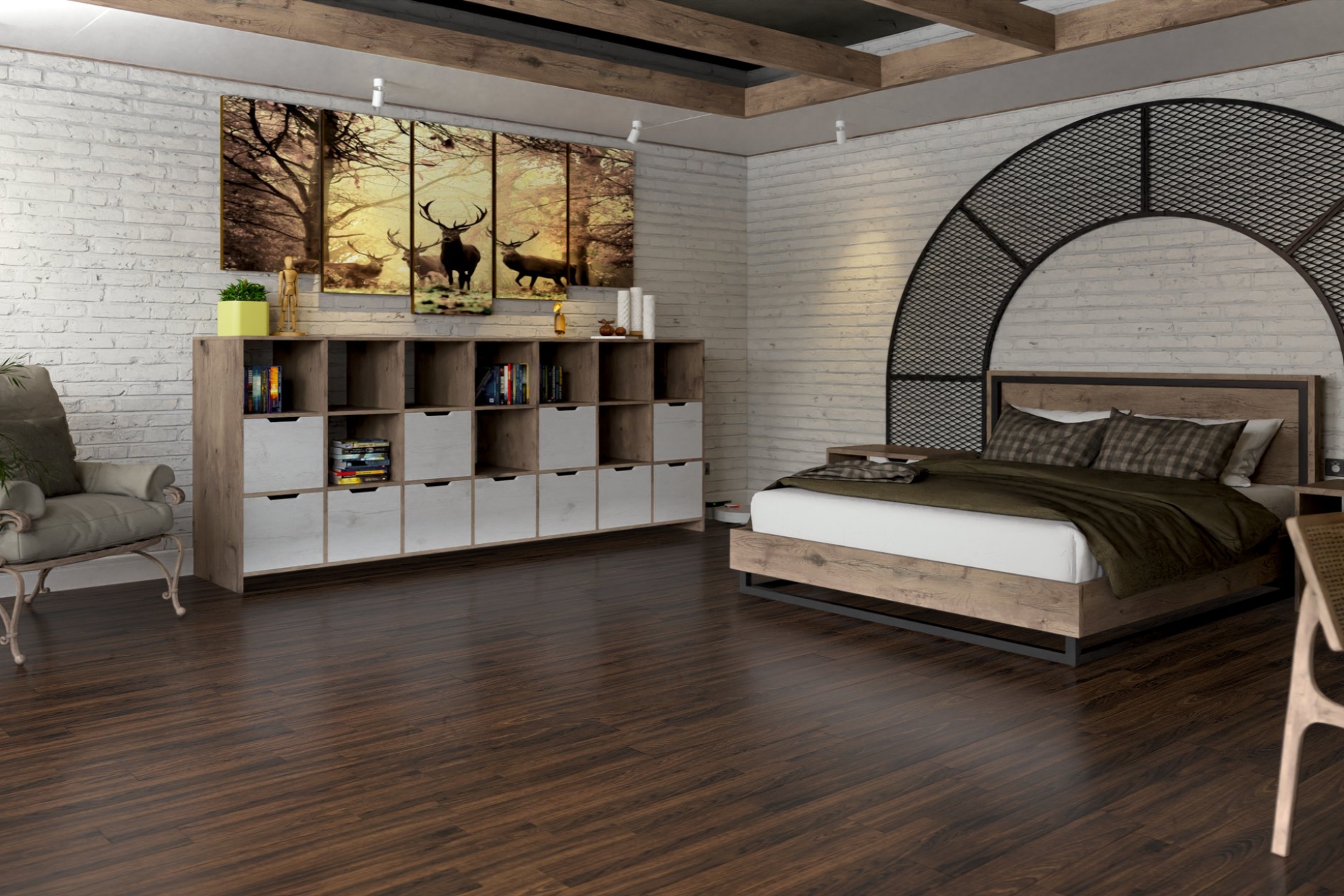 Инженерный паркет «Damy Floor» Каштановый — купить в Саратове