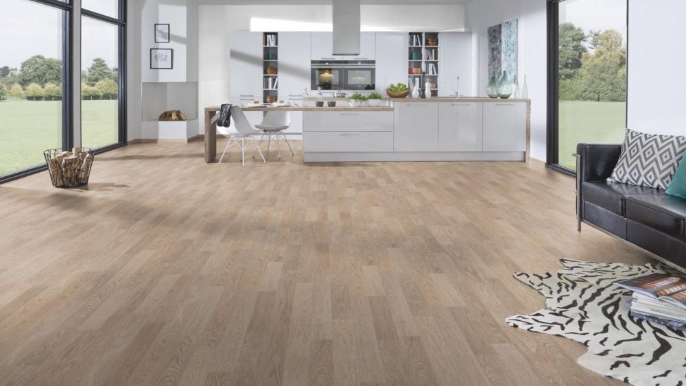 Ламинат "Kronospan" Forte Classic Дуб Льняной 4283 (1285*192*8 мм) — купить в Саратове