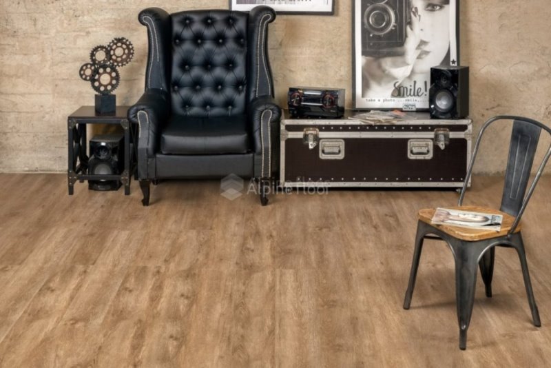 LVT плитка "Alpine Floor" Макадамия (1219,2*184,15*2,5 мм) — купить в Саратове