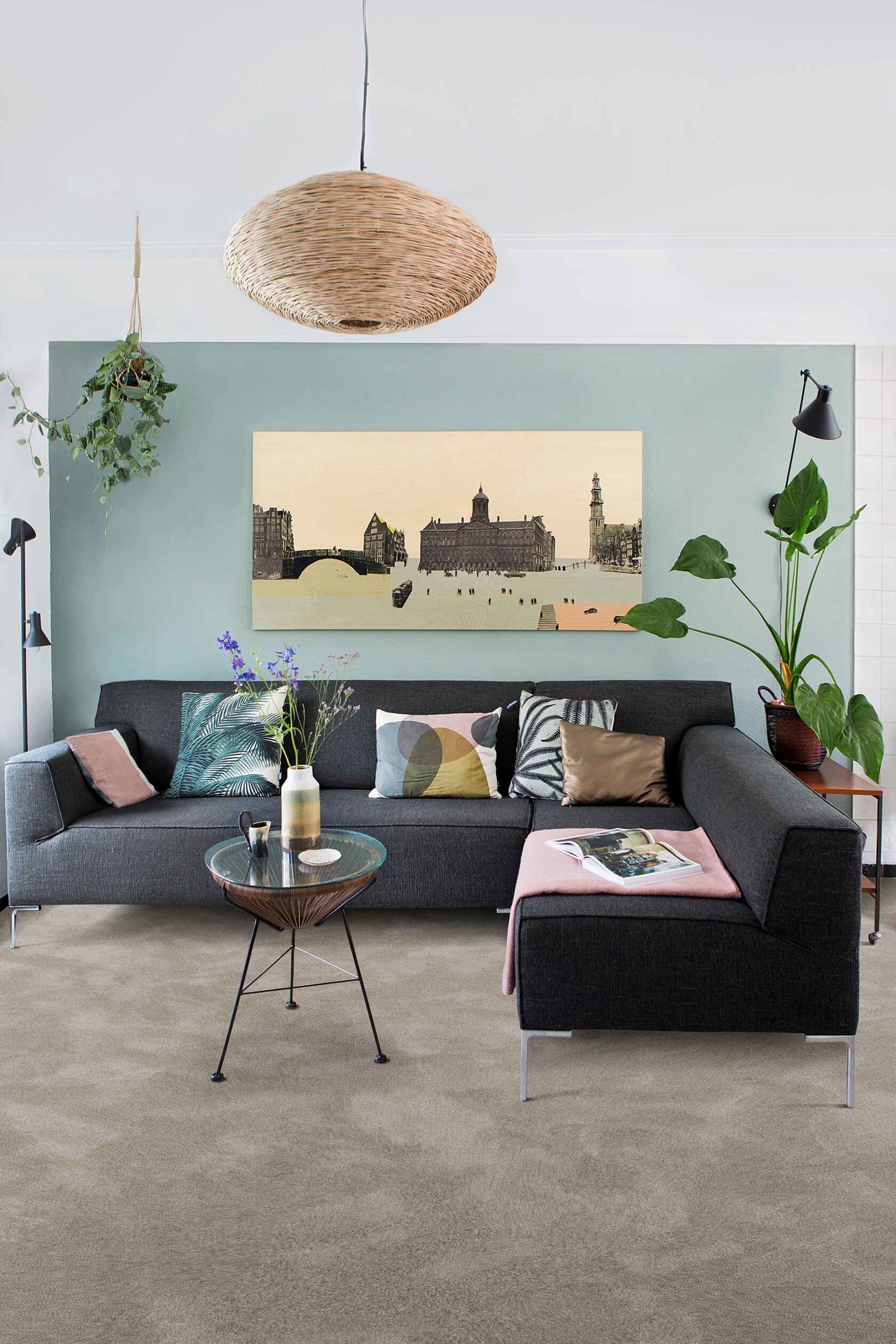 Ковровое покрытие "Bonkeel" Brooklyn Plain 39 (ширина 4м) — купить в Саратове